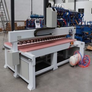 Machine d'agrafage de panneaux acoustiques CNC automatique Panneau mural absorbant le bruit avec composants de base PLC - Product Image 1