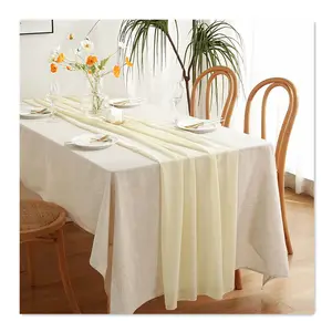 Fashion Party table runner decoration cheesecloth table runner