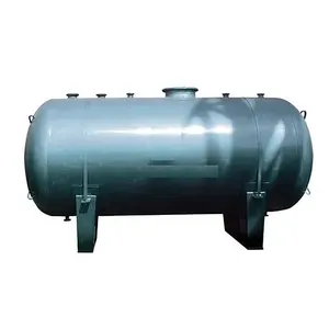 Tanque de armazenamento horizontal do leite de aço inoxidável da água do AÇO INOXIDÁVEL para o líquido/produto químico/bebida