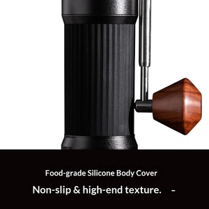 Molinillo de Café Manual de Aleación de Aluminio Seven-Star Good Fate, Núcleo de Molienda CNC, Portátil, Plegable, Moderno y Minimalista - Product Image 4