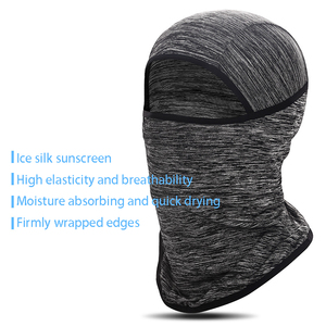 Masker Balaclava musim panas, helm bersepeda motor lapisan es sutra nilon tengkorak untuk bersepeda - Product Image 4
