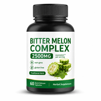 Capsules de Melon Amer Extra Fortes Momordica Charantia Antioxydant et Soutien Métabolique pour un Équilibre de la Glycémie