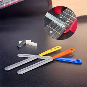 Lot <span class=keywords><strong>de</strong></span> 3 limes à nut <span class=keywords><strong>de</strong></span> guitare à double tranchant, outils <span class=keywords><strong>de</strong></span> <span class=keywords><strong>luthier</strong></span> pour le rainurage des nut et le couronnement des frettes - Product Image 4