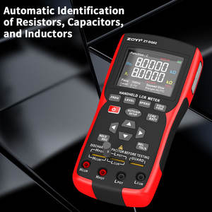 ZOYI ZT-DQ02 Digital Handheld Bridge Tester Alta Precisão <span class=keywords><strong>LCR</strong></span> Medidor De Resistência Interna Instrumento De Medição Eletrônica 1 Ano - Product Image 6