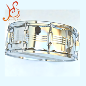 Tambor Metálico de Marcha de Acero Inoxidable de 14 Pulgadas con 10 Luces y Cuerdas de Alta Tensión <span class=keywords><strong>para</strong></span> Banda al Aire Libre - Product Image 3