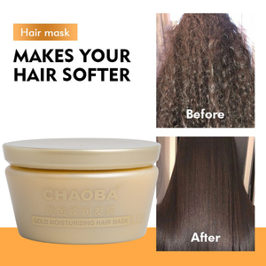 Label privé traitement capillaire au collagène à la kératine hydrolysée naturelle huile d'argan or <span class=keywords><strong>masque</strong></span> capillaire <span class=keywords><strong>hydratant</strong></span> pour réparer les <span class=keywords><strong>cheveux</strong></span> endommagés - Product Image 5