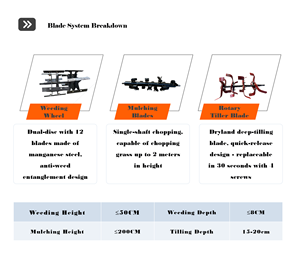 เครื่องพรวนดินอเนกประสงค์ขนาดเล็ก รุ่นใหม่ ปี 2025 ใช้เครื่องยนต์ดีเซล/เบนซิน สำหรับกำจัดวัชพืช ย่อยดิน และพรวนดิน เหมาะสำหรับทุกสภาพพื้นที่ - Product Image 6