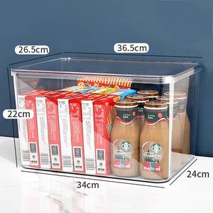 PET 두꺼운 보관함 멀티그레인 스낵 및 의류 적재량 5kg 방습 직사각형 플라스틱 - Product Image 3