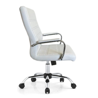 Chaise de bureau traditionnelle pivotante à 360°, ergonomique, confortable, en cuir PU de haute qualité, prix abordable, pour cadres