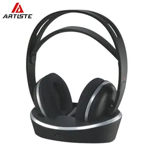 UHF Stereo Analogue Wireless TV Headphone