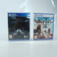 Boîte de protection pour jeux vidéo en acrylique transparent personnalisable pour PS3 PS4 PS5F