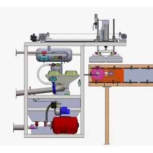 Máquina Semirrotativa para Fabricar Bandejas de Huevos y Frutas AS 2000, Línea de Producción de Moldeo de Pulpa de Papel Reciclado - Product Image 2