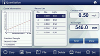 Spectrofotometer Layar Sentuh Seri K Single/Double Beam 190 hingga 1100nm Instrumen Analitik Laboratorium