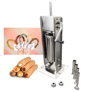 Hướng dẫn sử dụng 5L CHURROS Máy Tây Ban Nha Donut Maker CHURROS Waffle máy thương mại máy xúc xích