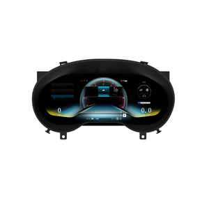 Tableau de bord LCD 12,3 pouces, compteur de vitesse numérique, cockpit numérique pour <span class=keywords><strong>Mercedes</strong></span> <span class=keywords><strong>Benz</strong></span> Classe A GLA <span class=keywords><strong>CLA</strong></span> <span class=keywords><strong>2014</strong></span>-2019, combiné d'instruments - Product Image 2