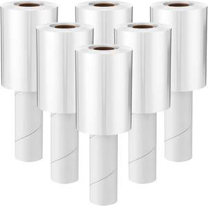 Rollo de Plástico Transparente para Envolver, Mini Rollo de Plástico para Mudanzas, Grosor de 80 Calibres, Envolturas Retráctiles de Alta Resistencia Industrial, Alto Brillo - Product Image 1