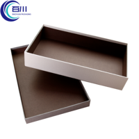 Nueva Caja de Regalo Resistente con Tapa y Base, Impresión de Patrón y Logotipo, Empaque para Frascos, Botellas, Aceites Esenciales, Perfumes y Productos para el Cuidado de la Piel
