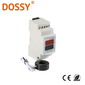 DAV-100 một pha kỹ thuật số LED hiển thị bảng điều chỉnh <span class=keywords><strong>Meter</strong></span> Din-Rail loại Ampe kế & vôn kế hiện tại mét - Product Image 3