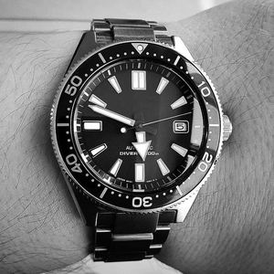 Personalización basada en el diseño Fecha automática Relojes mecánicos automáticos de acero inoxidable para hombre Diver - Product Image 4