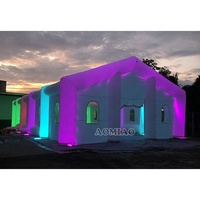 Tente Gonflable LED pour Fêtes, Événements et Mariages - Maison Gonflable - Chapiteaux Gonflables