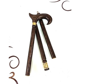 Canne télescopique pliable en laiton vintage, style nautique classique, faite à la main, décorative, pour collection - Product Image 4