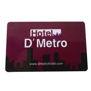 Orbita new fashion wholesale 13.56mhz S50 hotel room key card with hotel logo printing