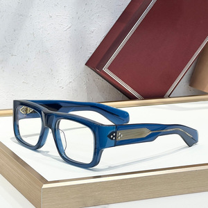Donat Men's Square Acetate Eyeglasses <b>Frames</b> Full <b>Frame</b> Resin Lenses Polarized Blue Light Protection Fashion Trend - Product Image 1