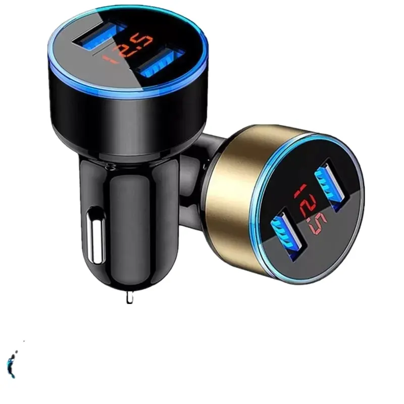 2 Ports USB Car Charger 15W 3.1A Adapter Charge Compatible for iPhone