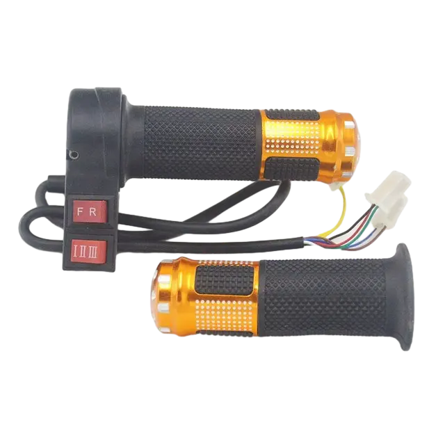Electric Bike Accelerator with 3 Speed Controller And Forward Reverse Throttle Handle For Ebike Scooter Tricycle