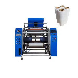 Fully Automatic Pre Stretch Film Rewinder Winding Machine