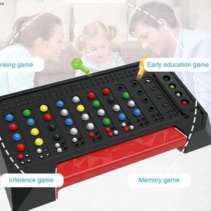 Giáo dục tương tác trẻ em cha mẹ Hội Đồng Quản trị trò chơi cổ điển đào tạo não nhựa chơi MasterMind Mã phá trò chơi - Product Image 3