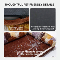 Lit pour chien en gros 6D pour sommeil profond - Chaleur hivernale double face - Lavable - Adapté à toutes les saisons - Lit pour chat OEM/ODM
