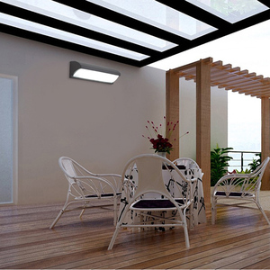 Applique murale d'extérieur en aluminium IP65 Lampe décorative d'intérieur à LED pour l'entrée <span class=keywords><strong>Luminaire</strong></span> décoratif d'extérieur pour escaliers Façades - Product Image 4