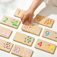 Juguete Educativo de Números para Niños, Ayuda Didáctica de Aritmética, Juguete Montessori para Jardín de Infancia, Iluminación Numérica