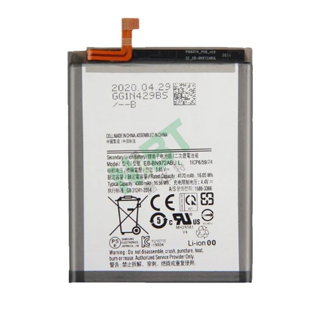NIBT Wholesale EB-BN972ABU 4.4V 4300mAh 16.56Wh Lithium Mobile Phone Battery for  samsung NOTE10PLUS/NOTE10+