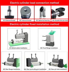 Độ chính xác cao nhanh chóng đáp ứng reentry loại servo thủy lực tuyến tính xi lanh 6dof trượt bánh xe đường sắt mô-đun chuyển động nền tảng động cơ - Product Image 2