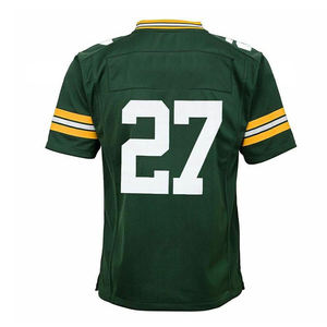 Maillot de football américain personnalisé par sublimation pour hommes et femmes, imprimé avec le nom et le numéro de l'équipe, manches courtes, respirant - Product Image 5