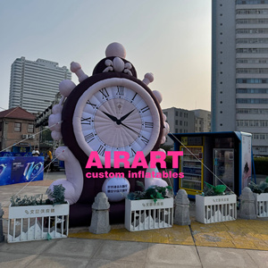 หอนาฬิกาเป่าลมที่เป่าลมได้สมจริงสำหรับตกแต่งกลางแจ้ง - Product Image 6