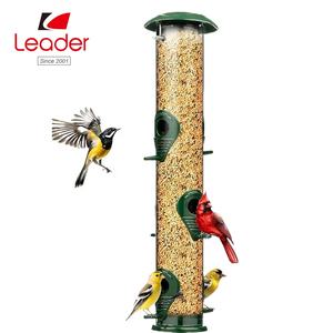 Tubo alimentatore per uccelli in metallo a 6 porte da 16 pollici - Product Image 1