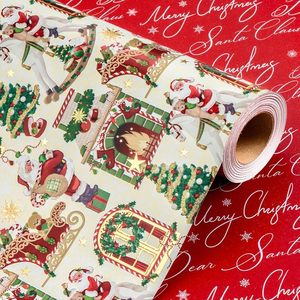 80g Christmas gift <b>wrapping</b> <b>paper</b> New product in stock Butterfly knot candy house series for children and girls Multiple options - Product Image 5