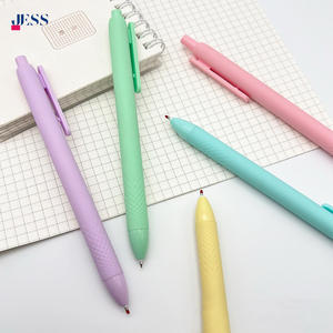 थोक मल्टीकोर व्यक्तिगत प्लास्टिक जेल पेन कस्टम लोगो के साथ नया डिजाइन 0.5 मिमी लेखन चौड़ाई चिकनी लेखन - Product Image 4