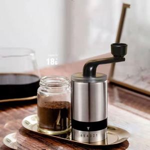 Molinillo de Café Cerámico Portátil y Económico para Negocios, Inalámbrico, Manual, de Acero Inoxidable, con Muelas de Cerámica, Capacidad de 15g - Product Image 4