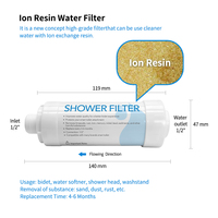 Siège de toilette intelligent avec bidet, pré-filtre à eau, raccord rapide, filtre en ligne domestique, en plastique, moderne, pour salle de bain et appartement