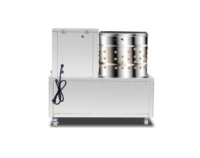 Machine Combinée Échaudeuse et Plumeuse Automatique pour 5-6 Poulets en Acier Inoxydable de Bonne Qualité