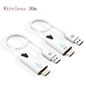 30Mไร้สายUSB HDMI Type-C Extenderเครื่องส่งสัญญาณวิดีโอสําหรับPS4 สวิทช์กล้องDVD PCโทรศัพท์แล็ปท็อปทีวี