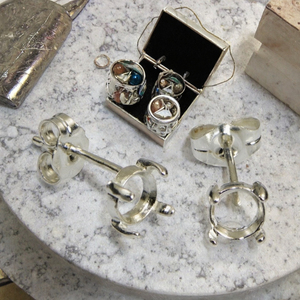 Hilo de Cristal Blanco para Joyería de Moda, Chapado en Oro de 18K sobre Plata 925, Varios Tamaños/Larguras, Venta al Por Mayor 1740045 - Product Image 3