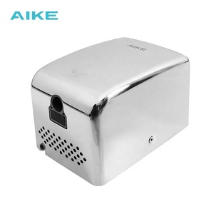 Secador de manos de pared de acero inoxidable 304, de acero inoxidable, compacto y eficiente de energía, AK2803D - Product Image 6