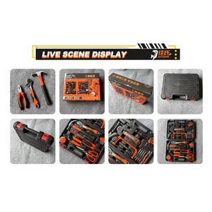 Ensemble combiné personnalisable <span class=keywords><strong>en</strong></span> gros, outils à <span class=keywords><strong>main</strong></span>, OEM, outils manuels pour le travail du bois, kit de ruban adhésif informatique, étui rigide - Product Image 3