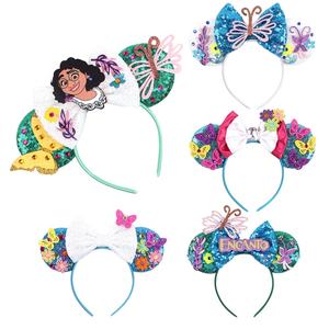 <span class=keywords><strong>Encanto</strong></span> Isabella <span class=keywords><strong>Mirabel</strong></span> <span class=keywords><strong>Robe</strong></span> Avec Sac Werath Enfants Anniversaire Cosplay Fête Costume Filles Fantaisie Princesse Halloween Carnaval Costume - Product Image 5