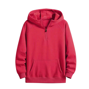 Vente en gros – Sweat à capuche zippé oversize 100 % coton pour homme – Confortable et décontracté – Veste polaire épaisse pour la gym, le sport et le quotidien - Product Image 1